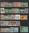 77 Used British Colonies   Territories Stamps