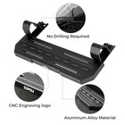 Running Boards Compatible With 2018 Wrangler Jl 4 Doors With Oem Rock Rails