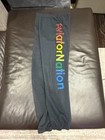 Girls Grey   Multi-coloured Aviator Nation Sweatpants Size 14  free Shipping 