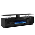 70   Fireplace Tv Stand 36   Electric Fireplace Insert 12 Led Fire Media Console