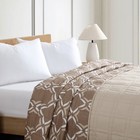 Member s Mark Oversized Down Alternative Reversible Blanket  94  X 106   tan 