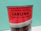 Carling Black Label Flat Top Beer Can Sealed Empty Dealer Display 12 Ounce