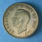 1947 Canadian Half Dollar 50 Cents Curved 7
