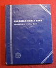 1920-1972 Canadian Small Cent Folder 53 Coins Circulated Book Ca11