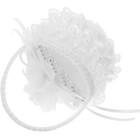  White Silk Lace Flower Basket Ring Pillow Valentines Day Wedding Flower Girl