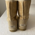 Women s Shoes Ugg Classic Short Ii Mid-calf Sheepskin Boots 5825 Sand Tan