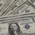 10x Lot 1957  1 Silver Certificate One Dollar Avg Circ Blue Seal Ten Notes  ov21
