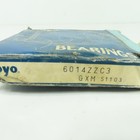 Koyo 6014zzc3 Deep Groove Ball Bearing 110mm Od 70mm Bore New
