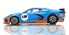 Afx Mega G  Corvette C8 Gulf Paint 1 64th Slot Car  22108 Brand New Release  