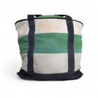 Vintage J Crew Rugby Striped Canvas Bag