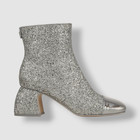 Circus Ny Women s Silver Osten Cap-toe Dress Booties Shoes Size 6m