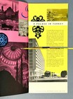 Istanbul Hilton Hotel Vintage Travel Brochure T  rkiye Turkey