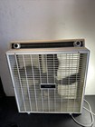 Vintage Sears Box Fan Thermostat Automatic Temperature Control 3 Speed Working