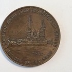 1930 Pacific American Exposition So Called Dollar Hk-459 Medal Battleship Oregon