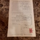 Cancelled National Tea Co  Stock Certificate Signed By Eleanor Pillsbury