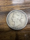 1871 Canadian 25 Cents Silver Coin Ncg Value  125 00 Sale  100  400 000 Minted