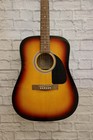 Fender Fa-115 Dreadnought Acoustic Guitar - Sunburst  small Crack On Bottom Of B