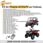 Gearcase Cover   Gear Selector W  Shift Shaft For Polaris Ranger Rzr  Brutus Hd