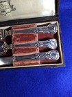 American Coin Silver - Taylor   Lawrie   Phila  Pa   - Youth Set - King Pattern 