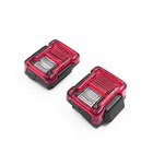 Cchand Rear Lights With Led Lamps On Jkmax 1 8 Capo Remote Control Off-road Car