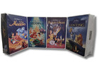 Disney Classic Vhs Boxed Silk Touch Throw 50     70  Complete Set Of 4 