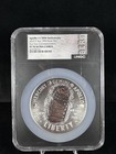 2019-p 5oz Silver Apollo 11 50th Anniv Ngc Pf70 Ucam Bert Label