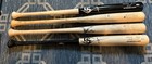 4 Giants Game Used Bats- Will Wilson  Logan Wyatt  Luis Toribio  Guardians