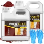 Rock Glue For Landscaping - Strong Mulch Glue For Pea Gravel Landscape  64oz