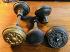 Antique Aiken South Carolina Historic Home Ornate Door Handles Knobs
