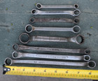 Vintage Double End Offset Box Wrenches Assorted Lot Of 8
