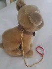Vintage German Steiff Dog   mopsy  Mohair Mid Century 