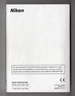 Nikon D3s Digital Camera Genuine User s Manual   Instruction Guide In English