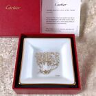 Cartier Mini Change Tray Ashtray Panthere Face Porcelain Vip Gift Item With Box