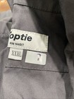 Toptie Mens Coveralls Uniform Suit Gray Mechanic Work Pants Shirt Sz Xxxl Euc A8