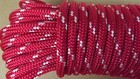 3 8   10mm  X 75  Sail halyard Line  Double Braid Polyester  Sheets  Boat Rope