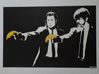 Banksy Art Print - Pulp Fiction - Certificate