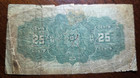 1900 Canada 25 Cents    shinplaster    Pick P-9a Courtney Antique Banknote  raw 