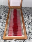 Dexter Morgan Blood Slide Trophy Box  reproduction Of The Tv Show Prop 