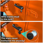 Calbeau Strong Magnet Keyhole Covers Compatible With 2018-2026 Jeep Wrangler Jl
