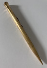 Vintage Redipoint 14k Rolled Gold Mechanical Lead Pencil Fleur De Lis Pattern