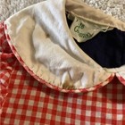 Adorable Vintage Kate Greenaway Apron Front Dress 3t