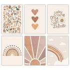  Set Of 6 Baby Nursery Room Decor For Girl You Are My Wall 8 x10  Sunshine