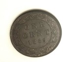 1859 Canada Large Cent Narrow 9 Ms61 Brown Ngc