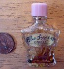 Blue Sapphire   Lynette   Vintage   Small Perfume Glass Bottle