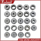 Findmall 24pcs Er40 Collet Set Metric Spring Collet Milling Lathe Cnc Chuck