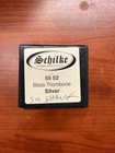 Schilke Small Shank Bass Trombone Mouthpiece - 52 - Silver Plated