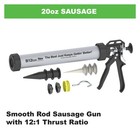 Albion B12s20 B-line Manual Sausage Caulking Gun  20 Oz  12 1 Ratio