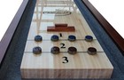 Playcraft Charles River Chestnut 14  Pro-style Shuffleboard Table