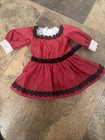 American Girl Doll Samantha   s Retired Holiday Dress And Hat