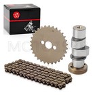 Rocker Arm Camshaft Sprocket 30t Chain Valves Kit For Honda Xr100r Xr100 Crf100f